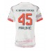 Bayern Munich Aleksandar Pavlovic #45 Borta matchtröja Dam 2025-26 Kortärmad Billigt